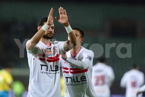  مصطفى شلبي يستغل خطأ دفاع الإسماعيلي ويتقدم للزمالك (فيديو)